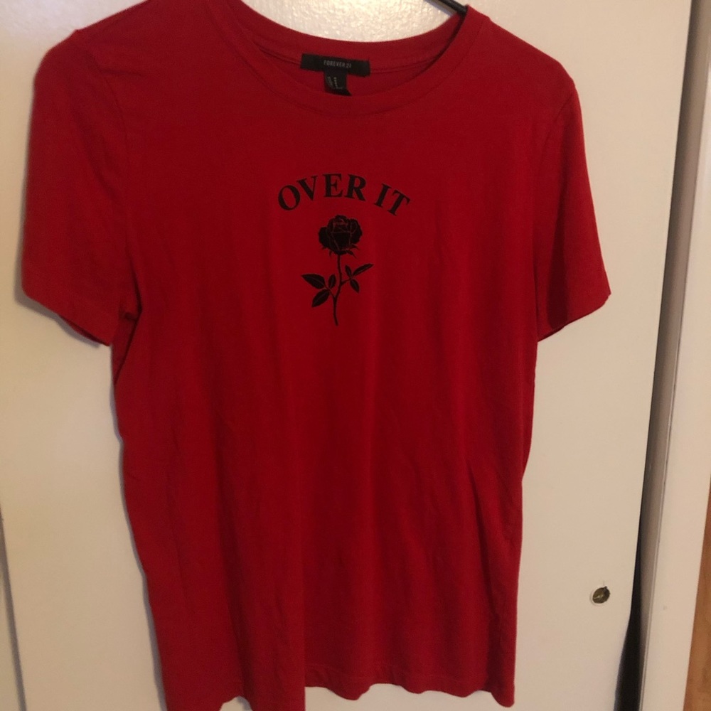 Red t-shirt